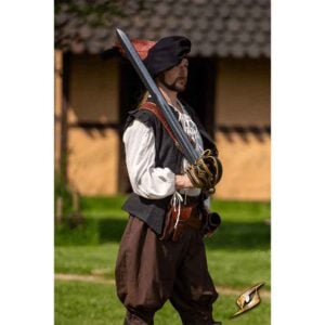 Basket-Hilted LARP Broadsword