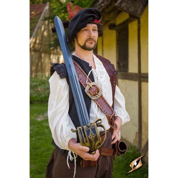 Basket-Hilted LARP Broadsword