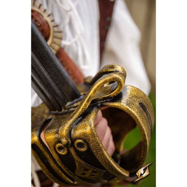 Basket-Hilted LARP Broadsword