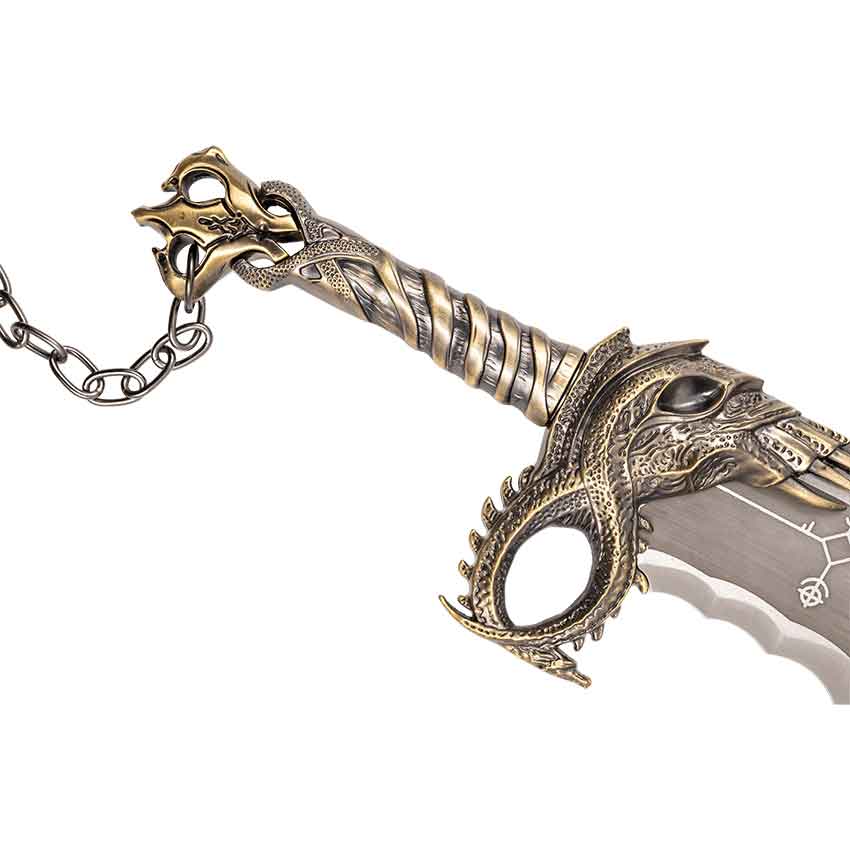 Dual Chained War God Swords