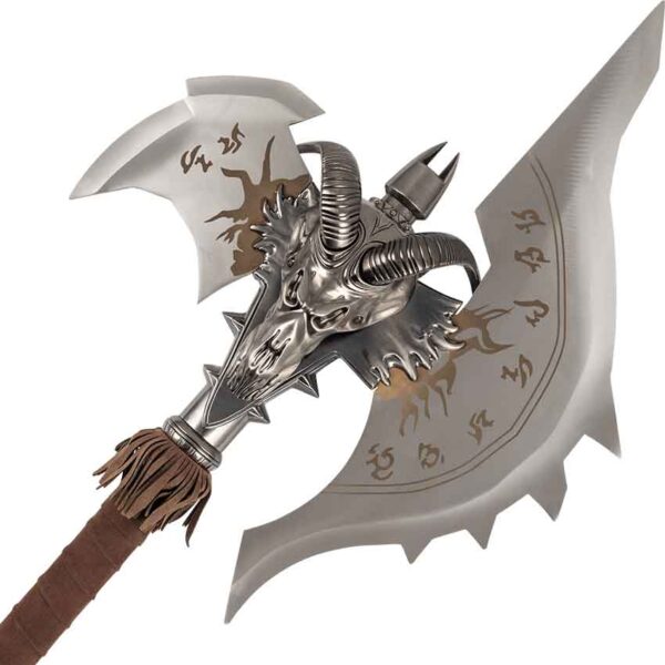 Undead King Axe with Plaque