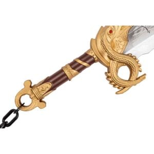 Dual Chained War God Foam Swords