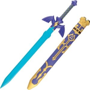 Blue Hero Foam Sword with Scabbard
