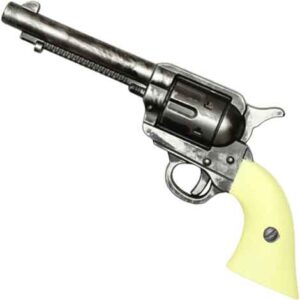 Foam Prop Revolver - White Grip