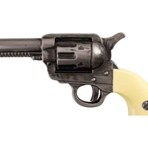 Foam Prop Revolver - White Grip