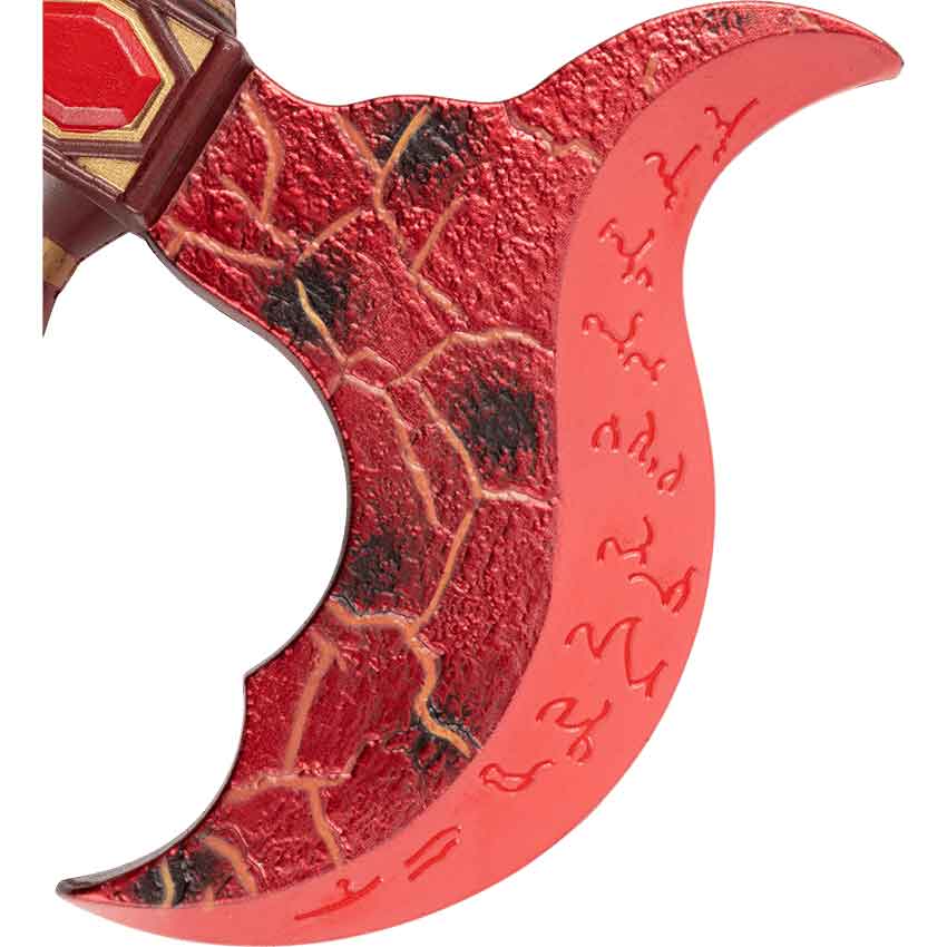 Foam Red Demon Blood Axe