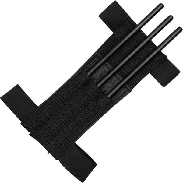 3 Piece Ninja Throwing Spikes with Nylon Sheath