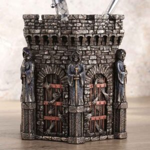 Bronze Warden of the Damned Pen Holder