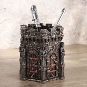 Bronze Warden of the Damned Pen Holder