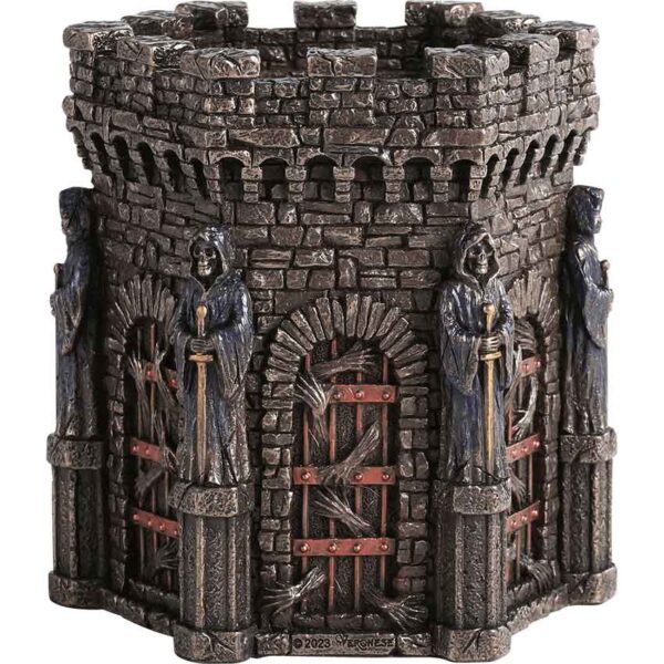 Bronze Warden of the Damned Pen Holder
