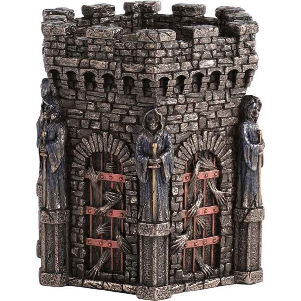 Bronze Warden of the Damned Pen Holder