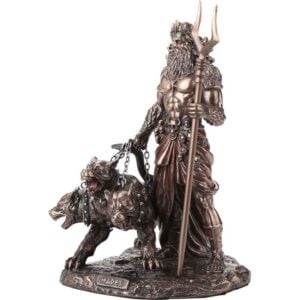 Hades with Cerberus Statue