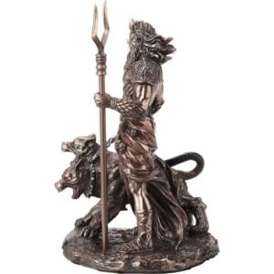 Hades with Cerberus Statue