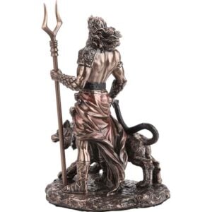 Hades with Cerberus Statue