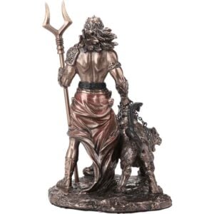 Hades with Cerberus Statue