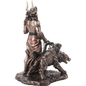 Hades with Cerberus Statue