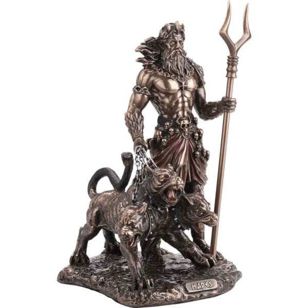 Hades with Cerberus Statue