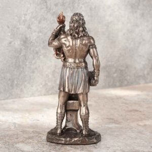Bronze Hephaestus God of Smithing Statue