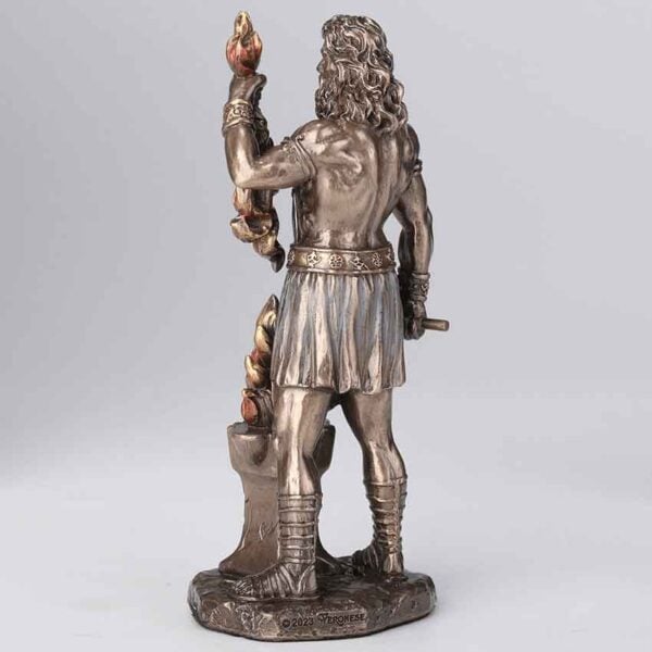 Bronze Hephaestus God of Smithing Statue