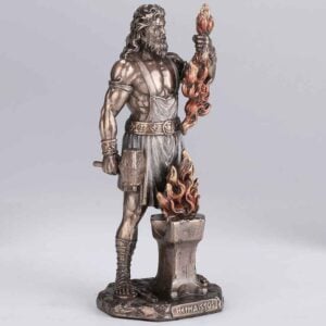 Bronze Hephaestus God of Smithing Statue