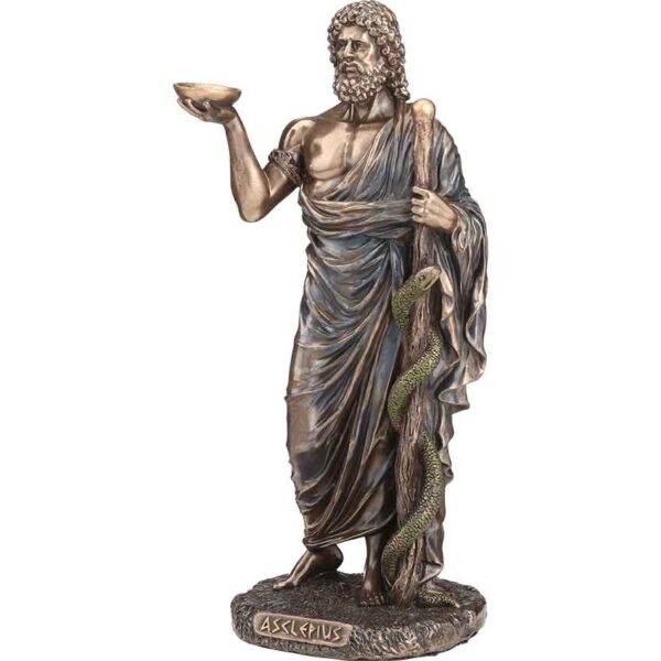 Asclepius Greek God of Medicine Statue