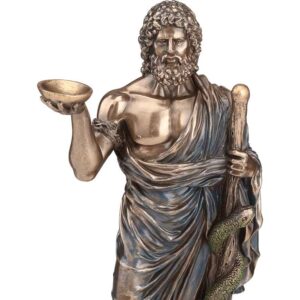 Asclepius Greek God of Medicine Statue