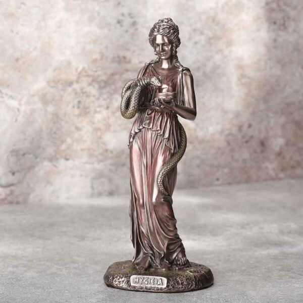 Hygieia Greek Goddess of Hygiene Statue