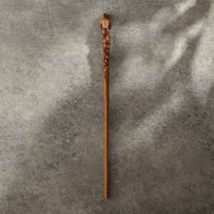 Wooden Owl Magic Wand