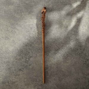 Wooden Owl Magic Wand