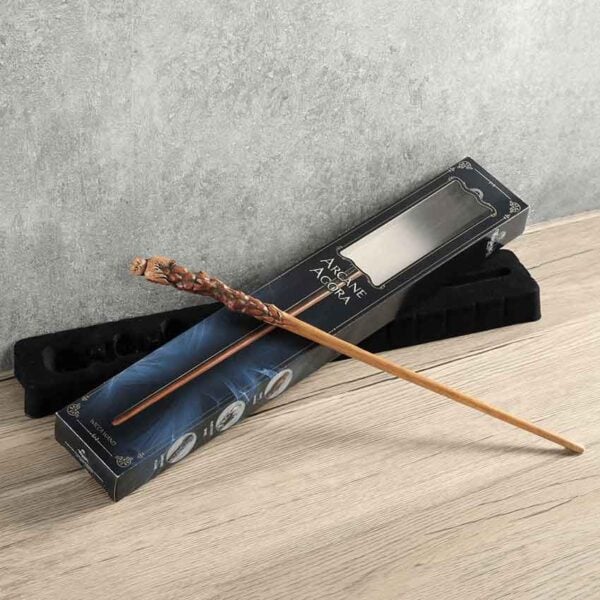 Wooden Owl Magic Wand