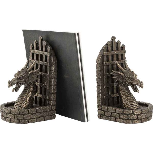 Dungeon Guardian Dragon Bookend