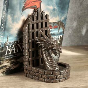 Dungeon Guardian Dragon Bookend