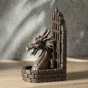 Dungeon Guardian Dragon Bookend
