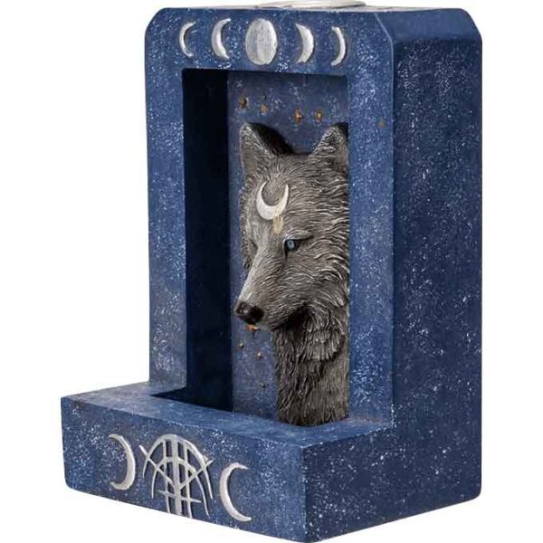 Lunar Wolf Backflow Incense Burner