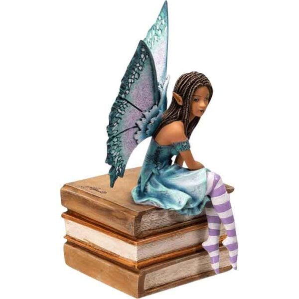 Book Keeper Fairy Statue
