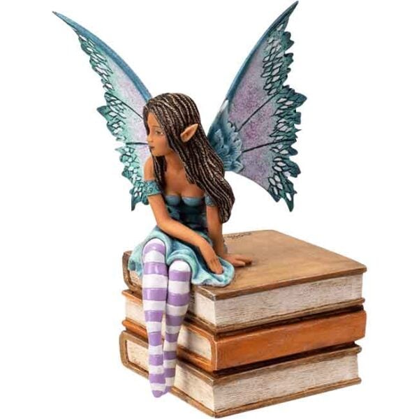 Book Keeper Fairy Statue