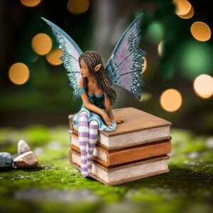 Book Keeper Fairy Statue