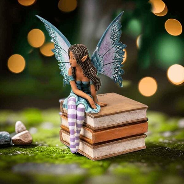 Book Keeper Fairy Statue