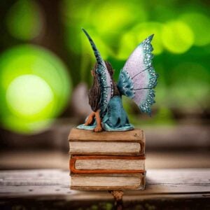 Book Keeper Fairy Statue