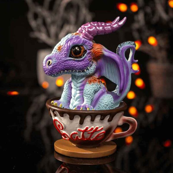 Latte with Eugene Dragon Statue