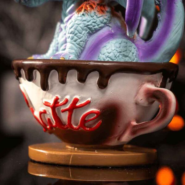 Latte with Eugene Dragon Statue