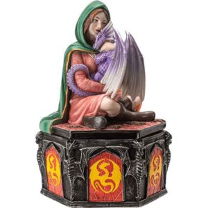 Autumn's Embrace Dragon Trinket Box
