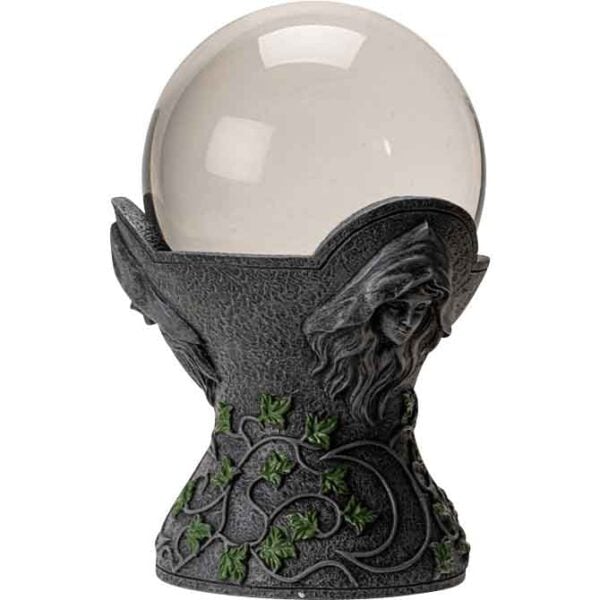 Mother, Maiden, and Crone Crystal Ball Stand