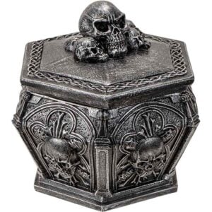 Skull Ossuary Trinket Box