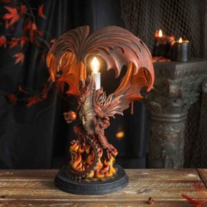 Fire Dragon Candle Lamp