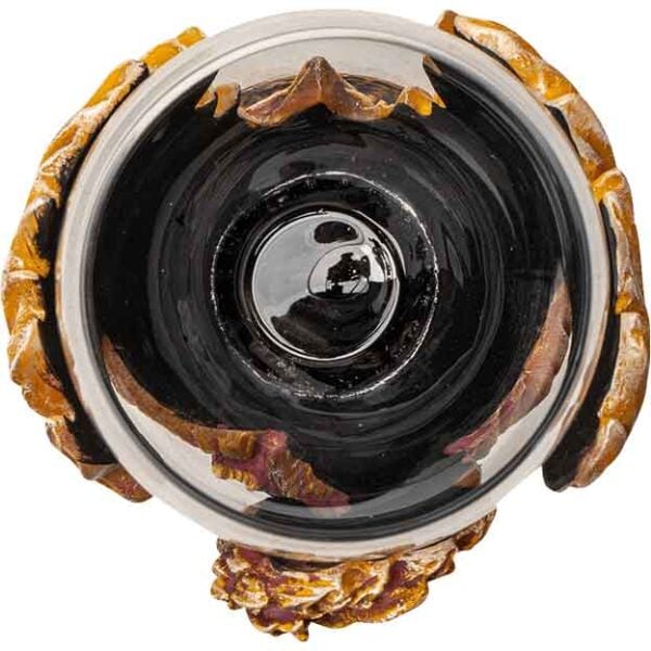 Brass Dragon Blade Goblet