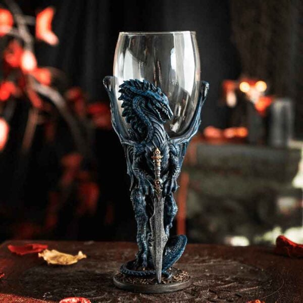 Stone Dragon Blade Goblet