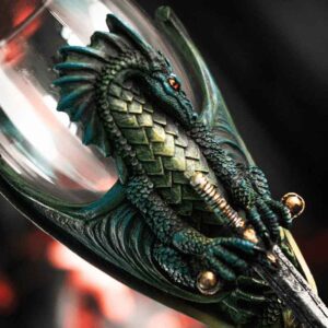 Green Dragon Blade Goblet