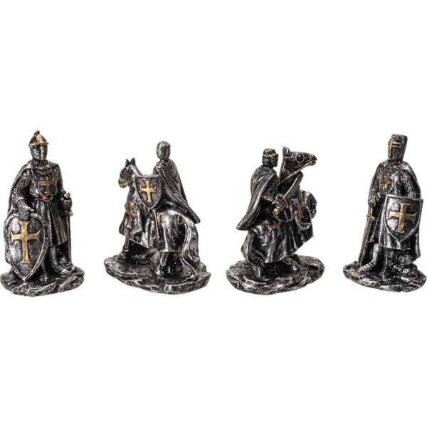 Mini Knight Statue Set of 12