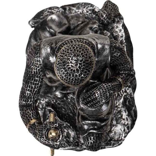 Kneeling Medieval Templar Statue